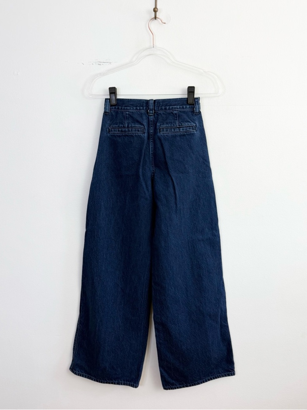 Madewell Superwide-Leg Trouser Jeans Landrum Wash High Rise Size 24 - Picture 4 of 7